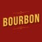 Bourbon vintage 3d vector lettering