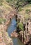 Bourke`s Luck potholes, Blyde River Canyon near Graskop, Mpumalanga, South Africa. Form part of the Panorama Route.