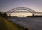 Bourne Bridge over the Cape Cod Canal when the tide changes