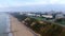 Bournemouth beach and pier in England