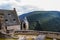 Bourscheid Castle in sunny spring day, Luxembourg