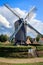 Bourtange wooden windmill, Groningen, the Netherlands.