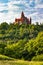 Bouzov castle in the summer light