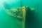 The bow of the Bermuda shipwreck found in Murray Bay near Grand Island Munising