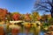 Bow Bridge, Central Park in Autumn