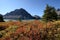 Bow Lake in autumn,Canadian Rockies,Canada