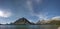 Bow Lake Icefield Park glacier view