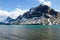 Bow Lake in spring,Canadian Rockies,Canada