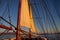 The Bow of the MS Galileo at Dusk