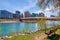 Bow River Calgary Skyline