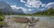 The Bow River at Hector Lake in Banff