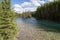 Bow River, Lake Louise, Rocky Mountains, Alberta, Canada
