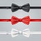 Bow Ties Realistic Set