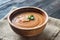 Bowl of Bisque soup