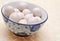 Bowl of Boiled Quail Eggs