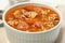 Bowl of Cajun Spicy Chicken and Sausage Gumbo