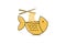 Bowl fish, noodle logo design inspiration Isolated On white Backgrounds.