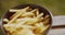 Bowl of freshly fried potato chips