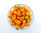 Bowl of Golden Cherry Tomatoes