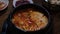 A bowl of hot Sundubu Jjigae