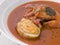 Bowl of Lobster Bisque Rouille Croute