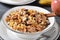 Bowl of Muesli breakfast cereal