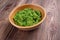 Bowl of mushy peas,