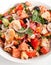 Bowl of Panzanella bread salad