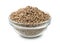 Bowl of pelleted compound feed
