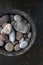 Bowl Of River Stones