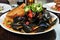 Bowl of Steamed Mussels