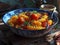 A Bowl Of Tomato Pasta With Good Color, A Bowl Of Pasta With Tomatoes And Herbs