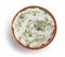 Bowl of tzatziki sauce