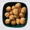 Bowl Of Unshelled Walnuts