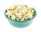 Bowl of white cheddar cheese popcorn