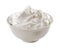 Bowl of white yoghurt