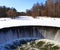 Bowl of the Yaropoletskaya Hydroelectric power station spillway, Volokolamsk district of Moscow region, Russia