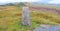 Bowland knotts, moorland trigg point.