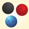 bowling balls. Vector illustration decorative design