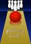 Bowling club poster with ball and pins.