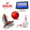 Bowling Icons Set