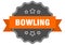 bowling label