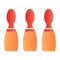 Bowling skittles flat icon. Bowling game color icons in trendy flat style. Bowling pins gradient style design, designed