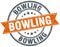 Bowling stamp