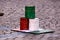 Bowling with Tin Cans - Italian Flag