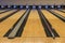 Bowling track for game to play