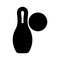 Bowling Vector icon which is suitable for commercial work and easily modify or edit it