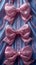 Bows on clothes are a symbol of hyper-femininity and reflect changes in public sentiment, where bows add sophistication