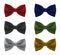 Bowties realistic vector illustration