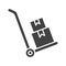 Box Carrier icon vector image.